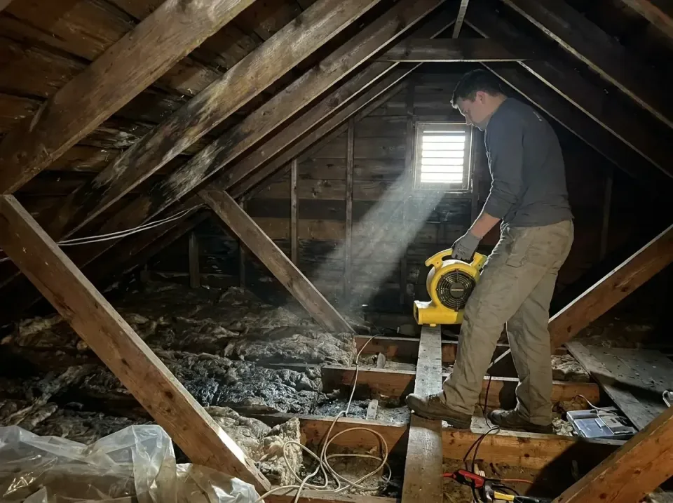 attic-water-damage-drying-proc-007 — frequently asked questions, Emergency Water Extraction & 24/7 Flood Response in Hollywo…